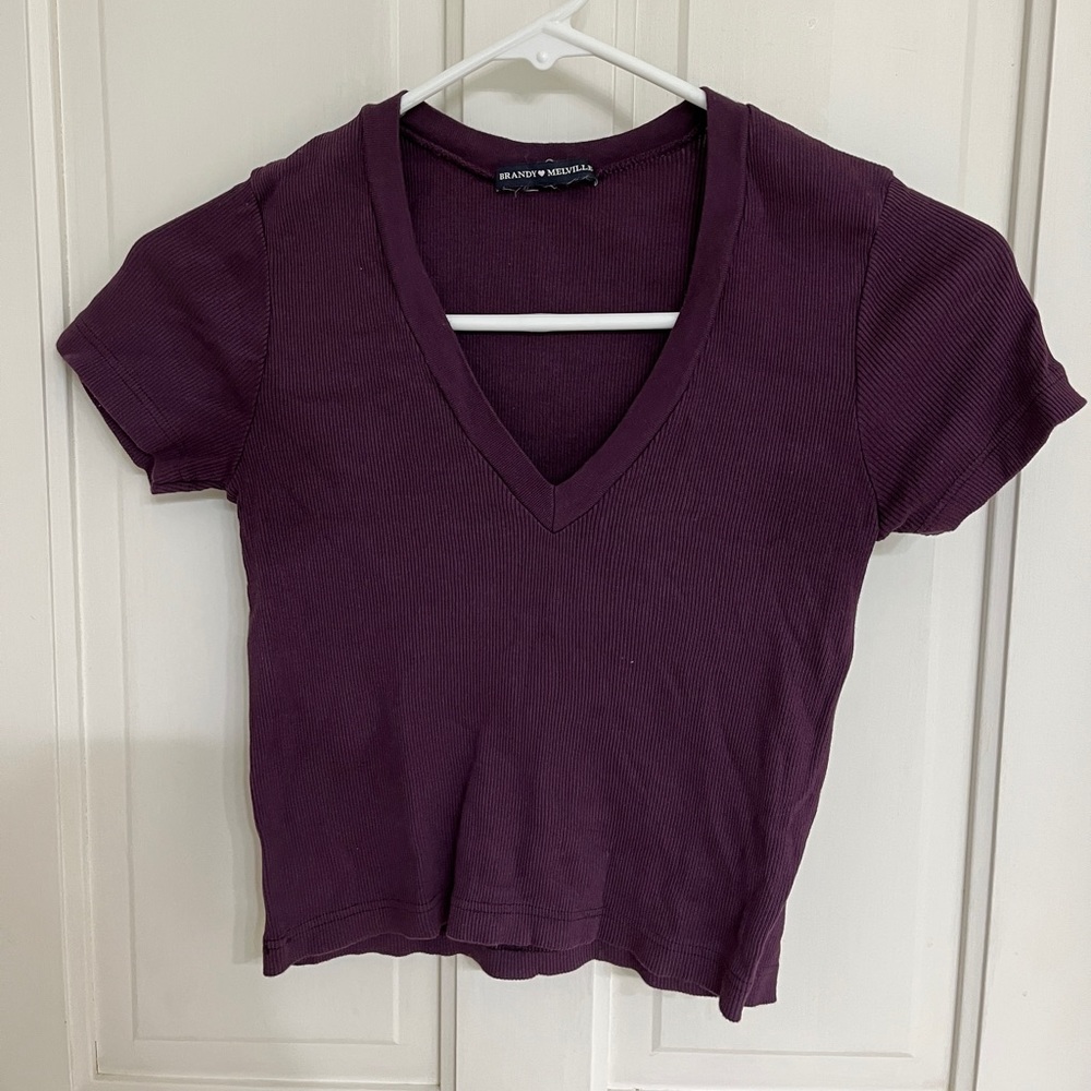 Brandy Melville Cropped T-shirt